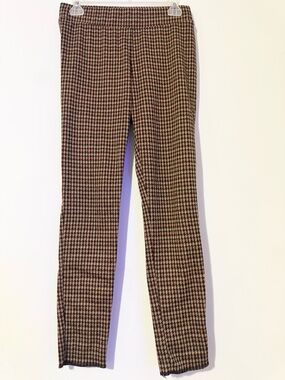 Cooper & Ella Brown Houndstooth Skinny Pants